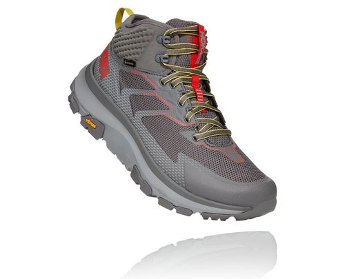 Men's Hoka One One Toa GORE-TEX Hiking Boots Charcoal Gray / Fiesta | KBYC39265