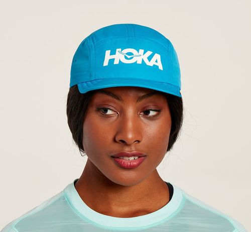 Unisex Hoka One One Packable Trail Hat Diva Blue | EVDX67215