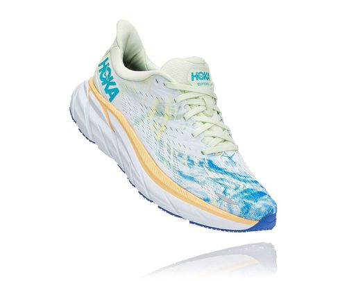 Women's Hoka One One Clifton 8 Road Running Shoes Together | BNEK75982
