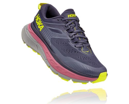 Women's Hoka One One Stinson Atr 6 Trail Running Shoes Deep Well / Evening Primrose | MPNZ08136