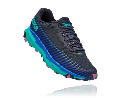 Women's Hoka One One Torrent 2 Trail Running Shoes Outer Space / Atlantis | UOIF17634