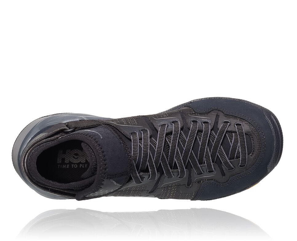 Men's Hoka One One Arkali Hiking Shoes Black / Reflective | ESYZ87501