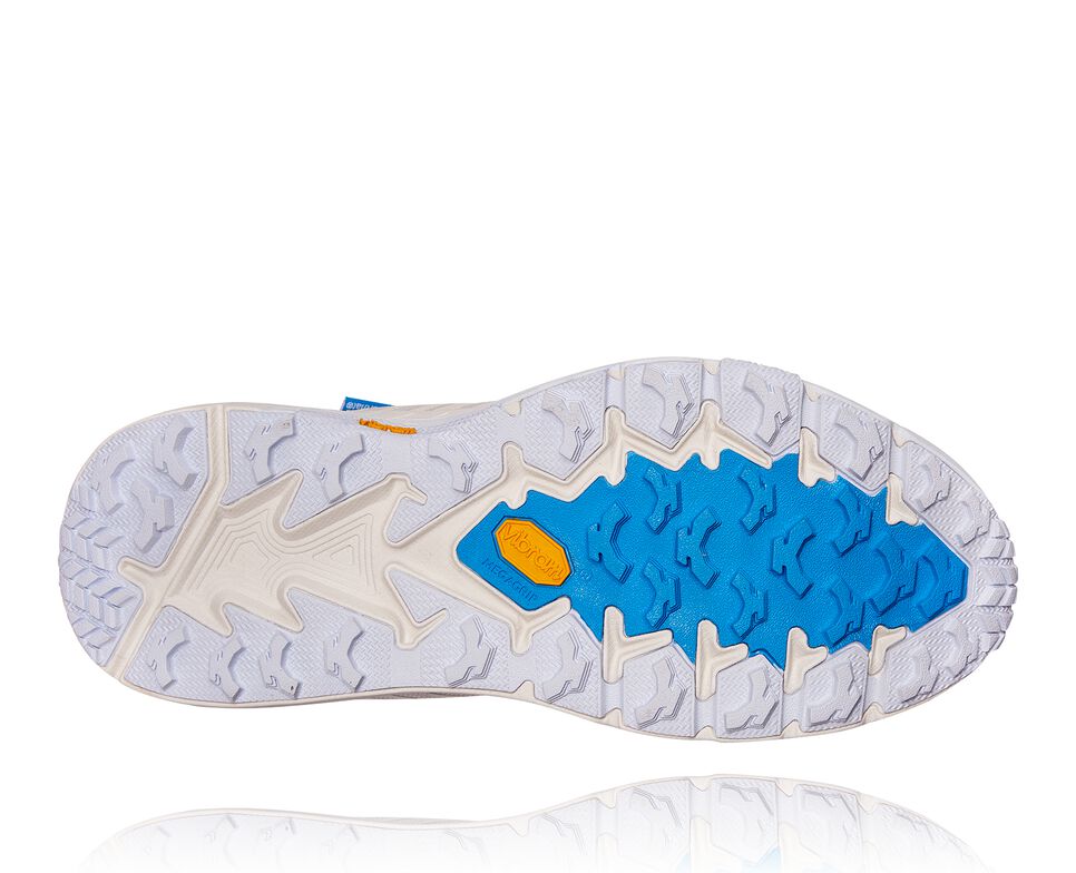 Unisex Hoka One One Hoka X Tint Speedgoat 4 Trail Running Shoes Marshmallow / Cyan Blue | UGCM10839