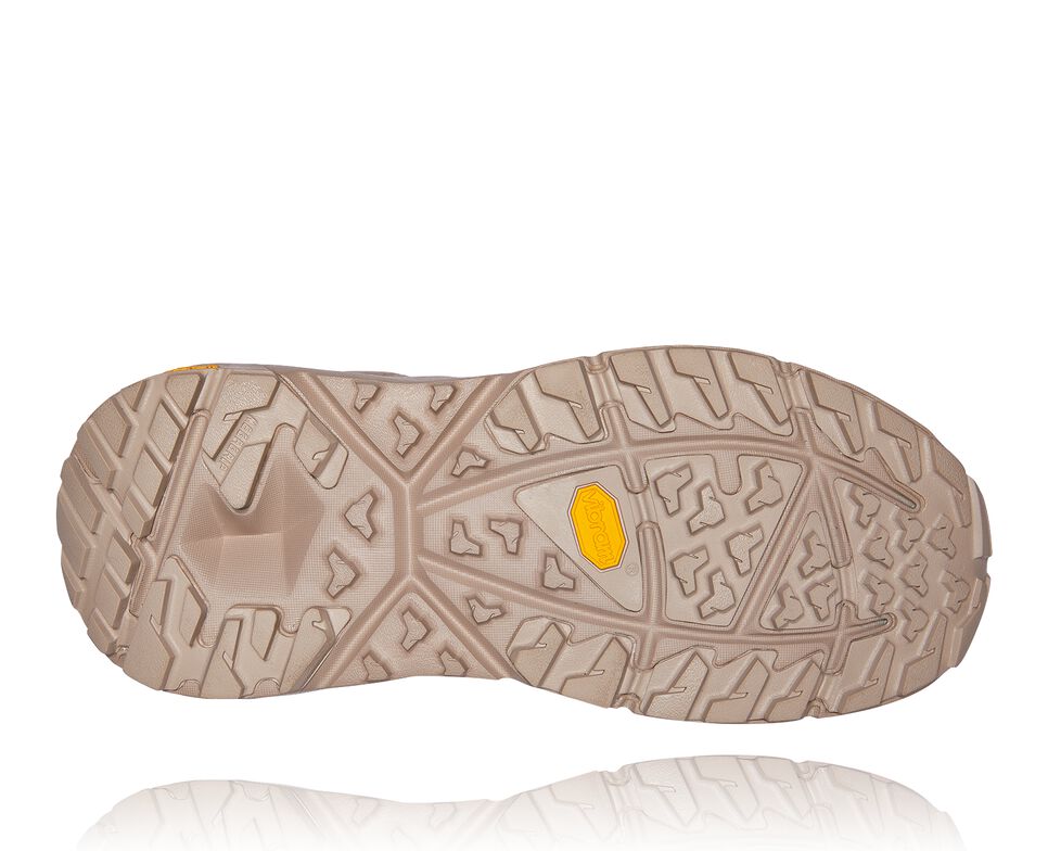 Unisex Hoka One One Kaha Low GORE-TEX Hiking Shoes Simply Taupe / Bungee Cord | MSAQ67348