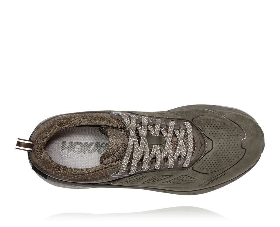 Women's Hoka One One Challenger Low GORE-TEX Hiking Boots Major Brown / Heather | RDPF41708