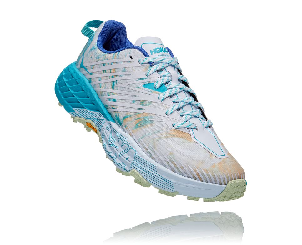Women\'s Hoka One One Speedgoat 4 Trail Running Shoes Together | XKWT27540