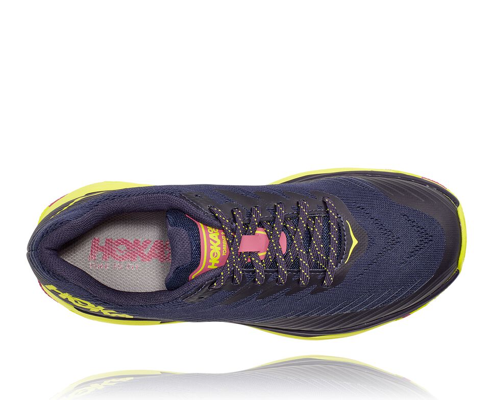 Women's Hoka One One Torrent 2 Trail Running Shoes Deep Well / Evening Primrose | ITEX85903